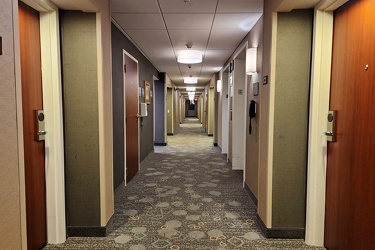 Second floor corridor at the Courtyard by Marriott Philadelphia Langhorne