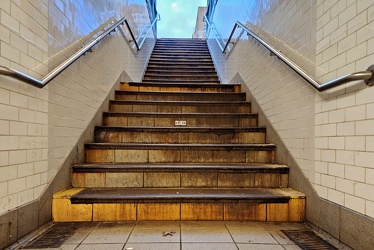 Stairs at Cathedral Parkway-110th Street station