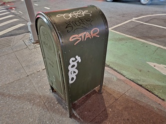 Mailbox at Varick and Downing Streets in Greenwich Village