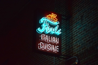 Sign for Ferdi Italian Cuisine