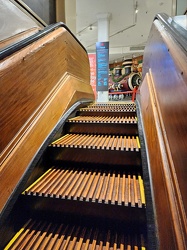 Wooden escalator at Macy's New York City store [05]