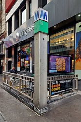 34th Street-Herald Square station entrance pylon