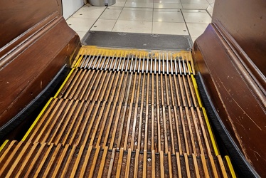 Wooden escalator at Macy's New York City store [12]