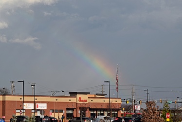 Rainbow over Chick-fil-A