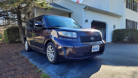 Scion parked at home