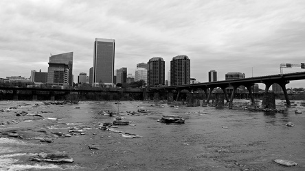 Skyline of Richmond from T. Tyler Potterfield Memorial Bridge [04]