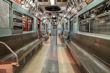 Interior of R33S "World's Fair" car 9306 [02]