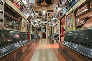 Interior of R33S "World's Fair" car 9310 [01]