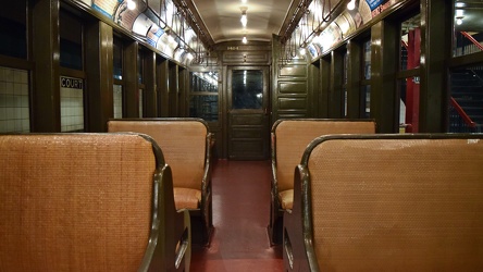 Interior of BRT car 1404