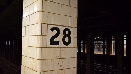 Column at 28th Street station [02]