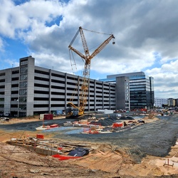 Crane at New Carrollton