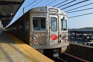 PATCO railcar 1072 at Lindenwold