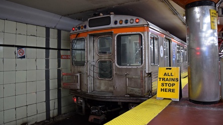 Broad Street train at NRG station