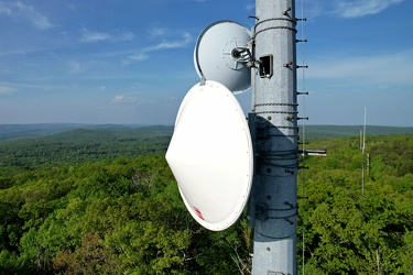 Communications tower in Michaux State Forest [04]