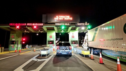 Thousand Islands Bridge toll booth, USA side