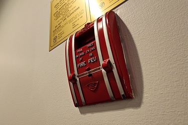 Fire alarm pull station at Ottawa Marriott Hotel [03]