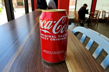 Coke can from Pizza Pizza [01]