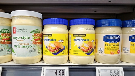 Mayonnaise at Loblaws