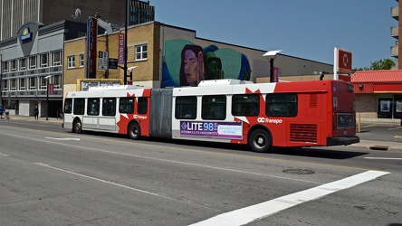 OC Transpo bus 6702 on Rideau Street [03]