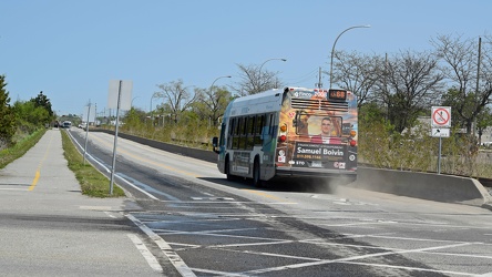 STO bus 2008 on Rapibus corridor