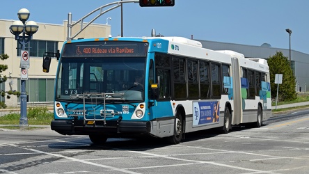 STO bus 1217 on Rapibus corridor