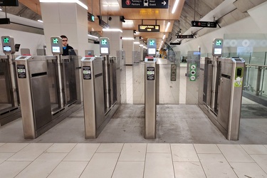 Faregates at Lyon station