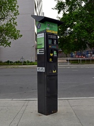 Street parking pay station on Metcalfe Street