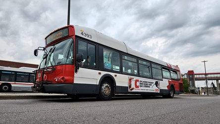 OC Transpo bus 4393 at Blair station [02]