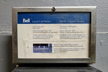 Bell Canada payphone at West Park Bowling [04]