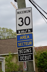 Speed limit sign on Palace Street [01]