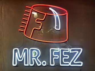 Sign for Mr. Fez