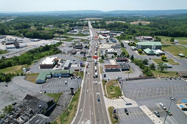 Aerial view of Breezewood, Pennsylvania, May 2023 [10]