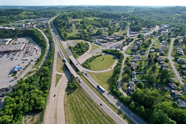 Interchange between Interstate 70 and US 40 in Washington, Pennsylvania [02]