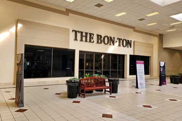 Former mall entrance for The Bon-Ton at Washington Crown Center