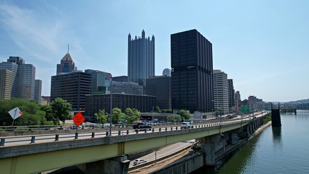 Interstate 376 in downtown Pittsburgh