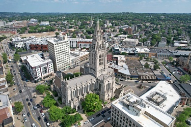 Aerial view of East Liberty Presbyterian Church [05]