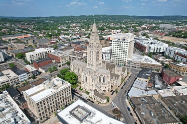 Aerial view of East Liberty Presbyterian Church [01]