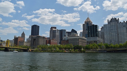 Pittsburgh skyline from Three Rivers Heritage Trail [02]