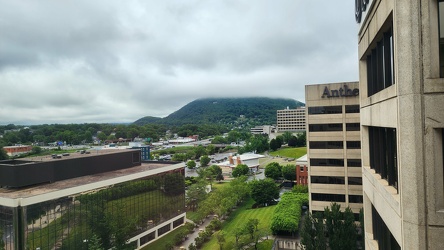 View from the Hampton Inn in downtown Roanoke