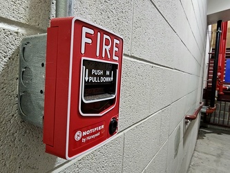 Fire alarm at Market Parking Garage [02]