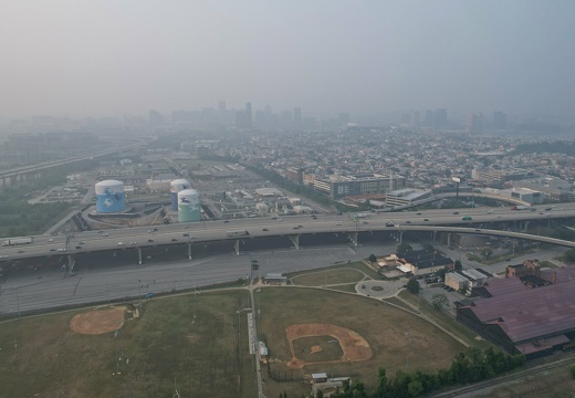 Smoke over Baltimore, June 29, 2023