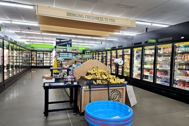 Grocery section at Dollar General Market store