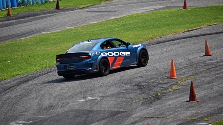 Blue Dodge Charger at Chrysler Nationals [01]