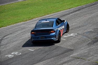 Blue Dodge Charger at Chrysler Nationals [03]