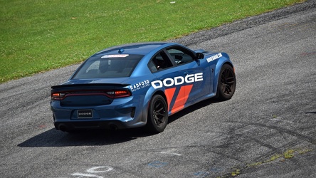 Blue Dodge Charger at Chrysler Nationals [04]