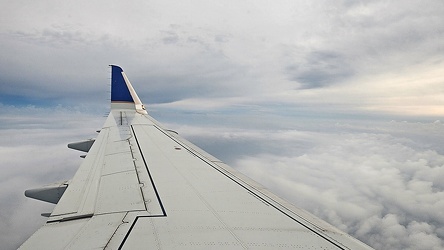 N88327 travels over Lake Ontario