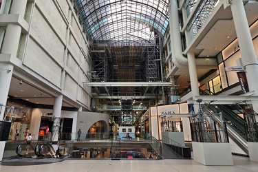 Toronto Eaton Centre with scaffolding throughout [01]