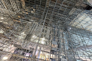 Toronto Eaton Centre with scaffolding throughout [02]