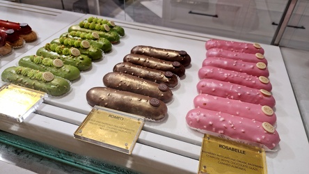 Nugateau eclairs at Hudson's Bay Queen Street