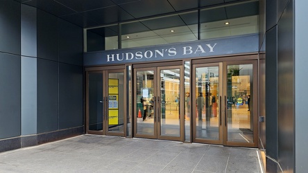 Former revolving door entrance at Hudson's Bay Queen Street [01]